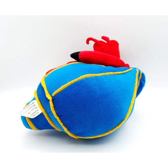 Nanco Pre-Production Sample Red Hermit Crab in Blue Shell 12" - Picture 3 of 6